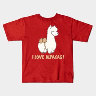 I love Alpacas Kids T-Shirt